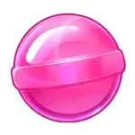Pink lollipop symbol