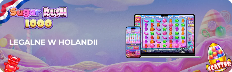 Sugar Rush 1000 slot review i legalna gra w kasynach online z licencją KSA w Holandii