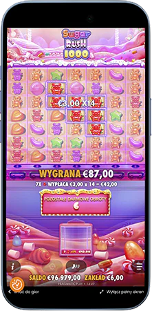 Super Free Spins w Sugar Rush 1000 z rosnącymi mnożnikami